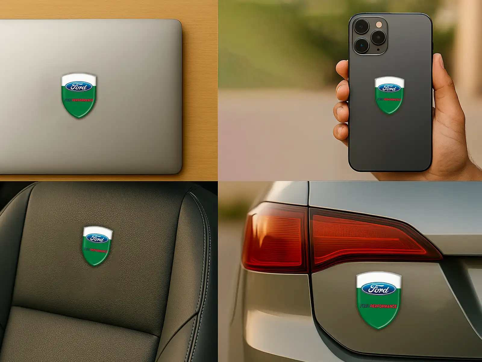 Ford Décalcos Auto Personnalisés Qualité Robuste Design